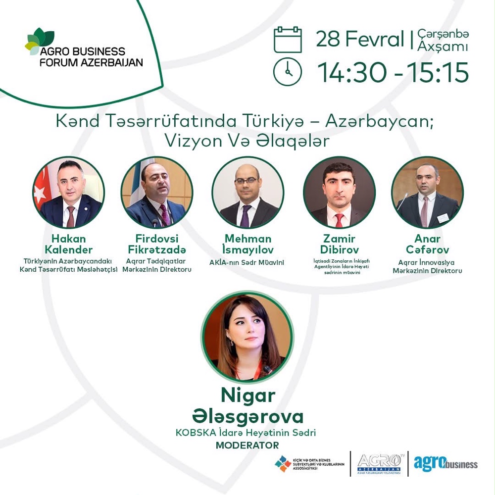 Kənd Təsərrüfatında Türkiyə – Azərbaycan posteri